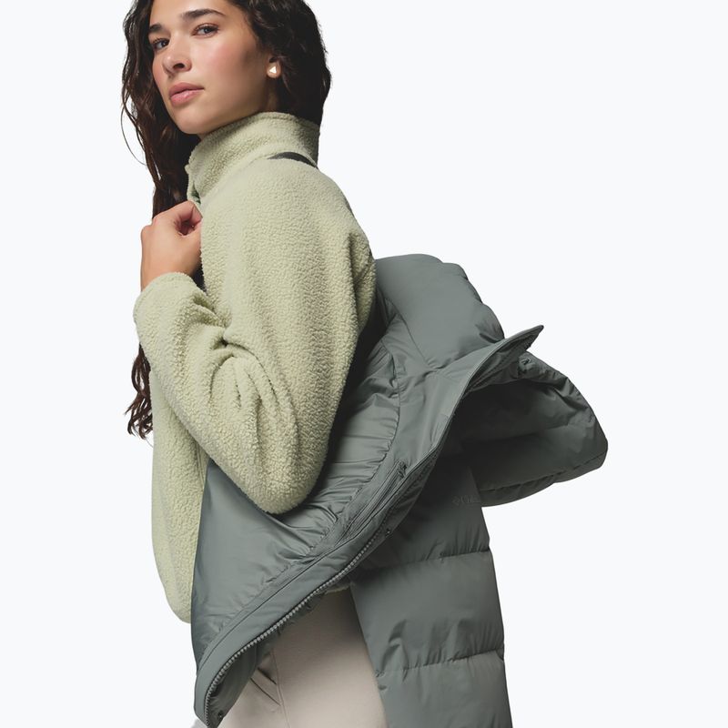 Geacă cu puf pentru femei Columbia Amaze Puff Hooded Sedona Sage 6