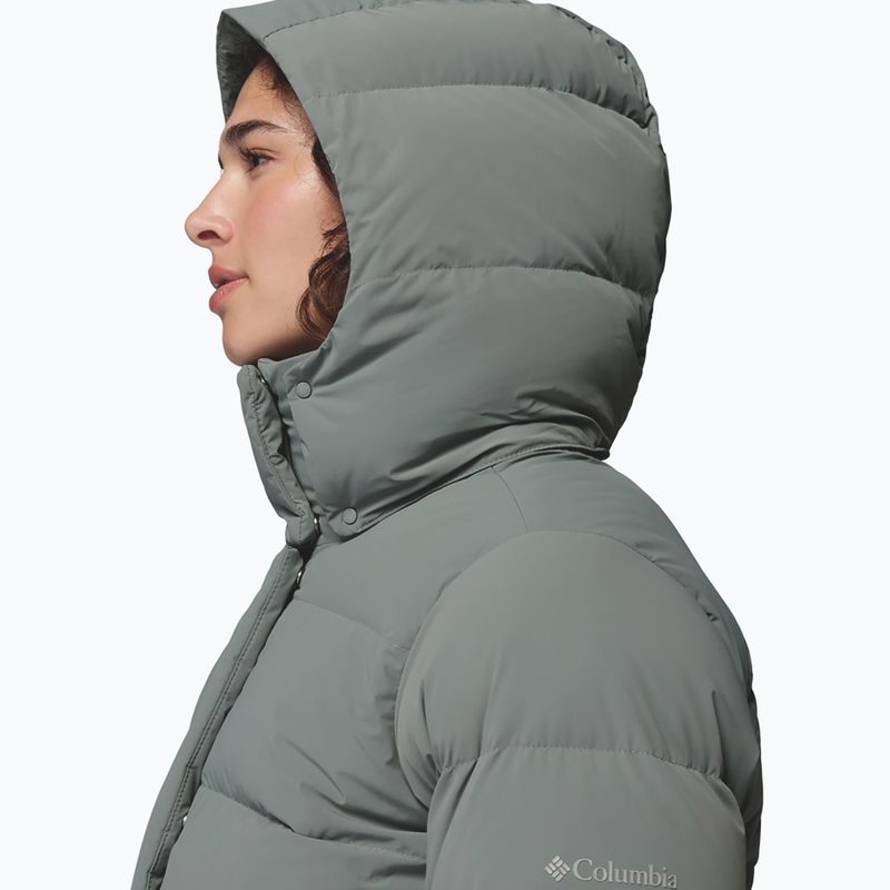 Geacă cu puf pentru femei Columbia Amaze Puff Hooded Sedona Sage 11