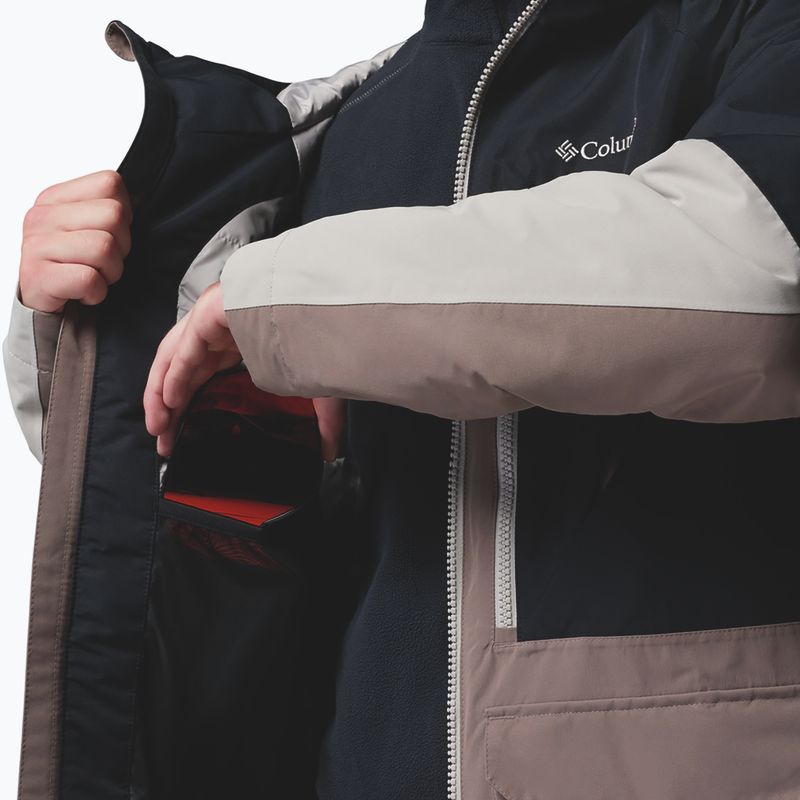 Geacă de snowboard pentru bărbați Columbia Coreshot iron/black/flint grey 14