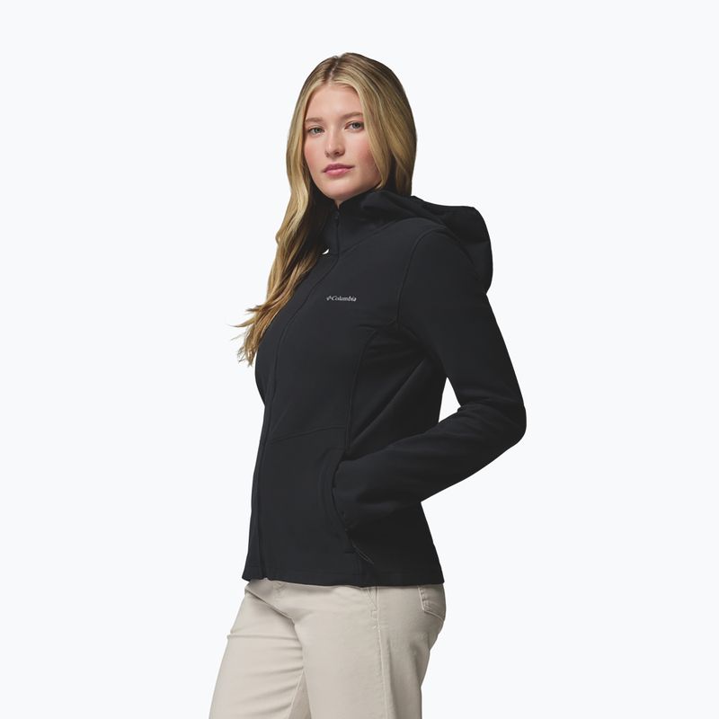 Geacă pentru femei Columbia Star Valley Hooded Full Zip black 5