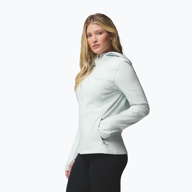 Geacă pentru femei Columbia Star Valley Hooded Full Zip tea light 5