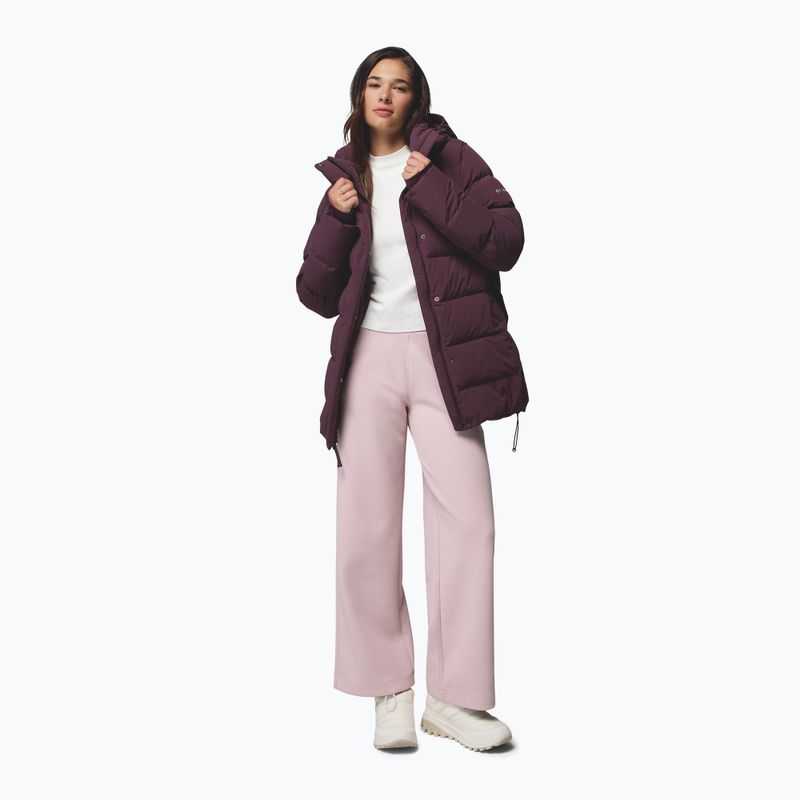 Geacă cu puf pentru femei Columbia Amaze Puff Mid Hooded moonvista 2