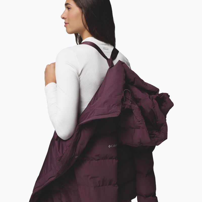 Geacă cu puf pentru femei Columbia Amaze Puff Mid Hooded moonvista 6
