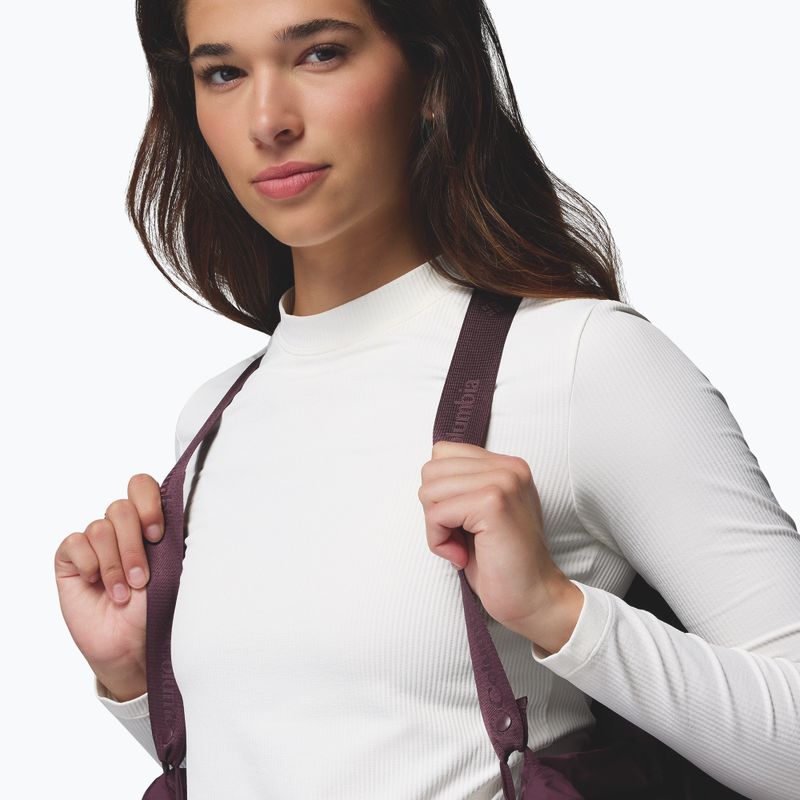 Geacă cu puf pentru femei Columbia Amaze Puff Mid Hooded moonvista 13