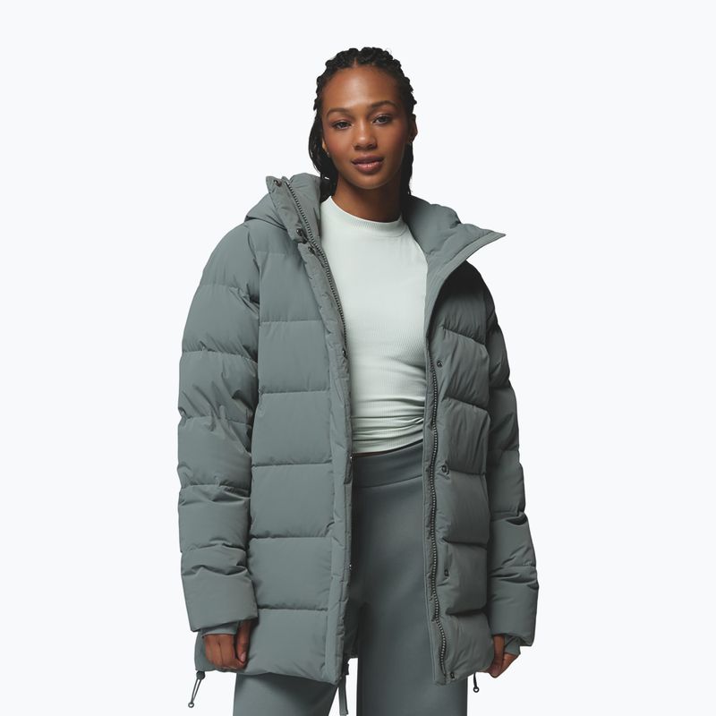 Geacă cu puf pentru femei Columbia Amaze Puff Mid Hooded sedona sage 5