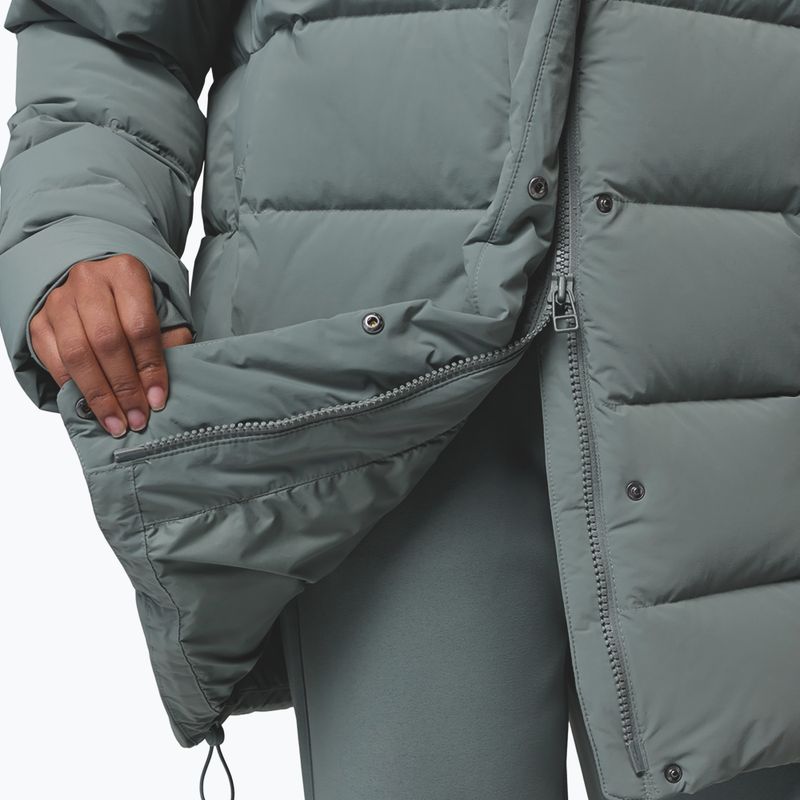 Geacă cu puf pentru femei Columbia Amaze Puff Mid Hooded sedona sage 13