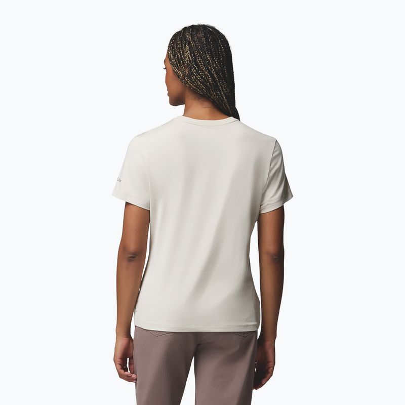 Tricou pentru femei Columbia Parsons Point SS Graphic Tee dark stone heather/treescape 3