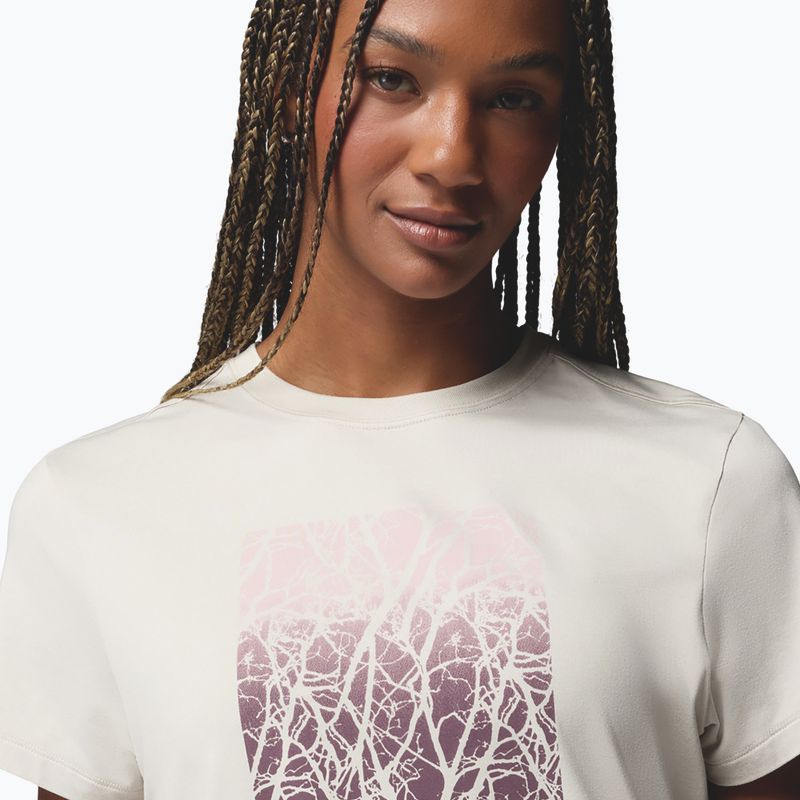 Tricou pentru femei Columbia Parsons Point SS Graphic Tee dark stone heather/treescape 5