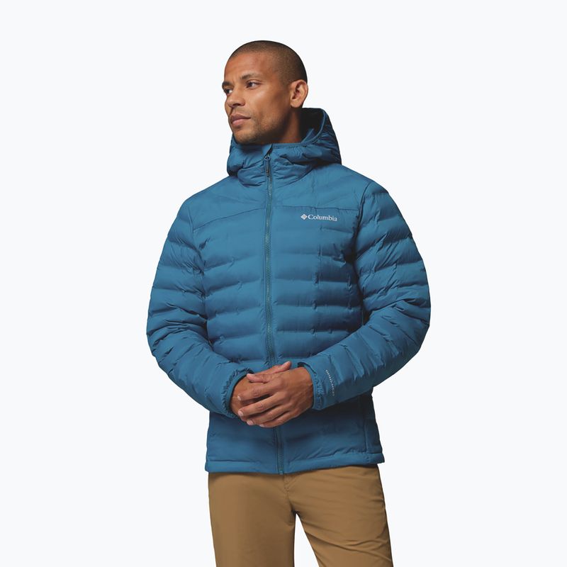 Geacă pentru bărbați Columbia Terwiliger Trail Heat Seal Hooded phoenix blue 5