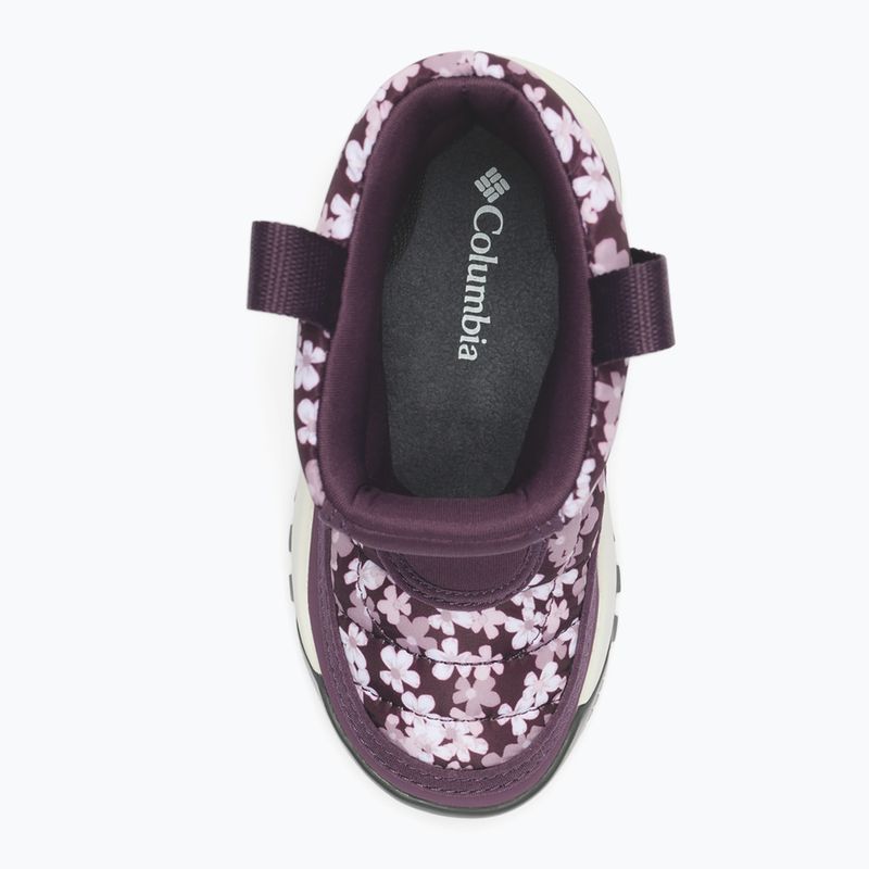 Ghete pentru copii Columbia Youth Snowtrot Mid Dusty Purple/Dusty Purple Posies 4