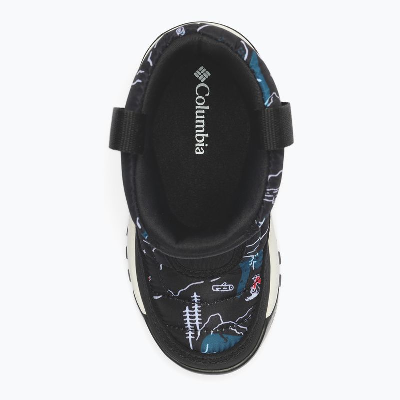 Ghete pentru copii Columbia Youth Snowtrot Mid Black/Black Mountopia 4