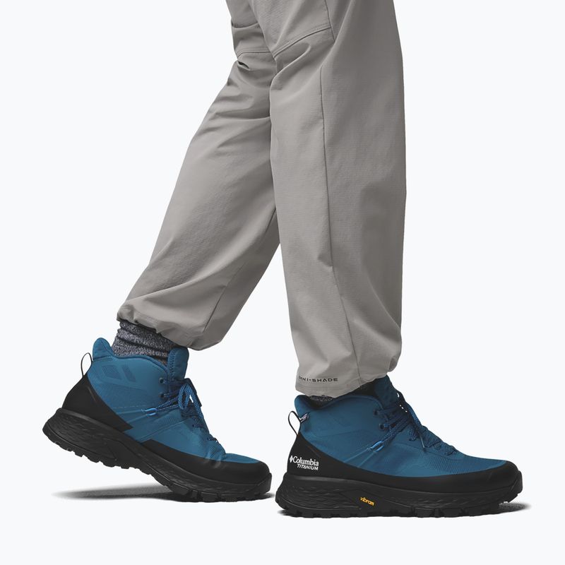 Încălțăminte de trekking pentru bărbați Columbia Tellurix Titanum Outdry Mid phoenix blue/black 6