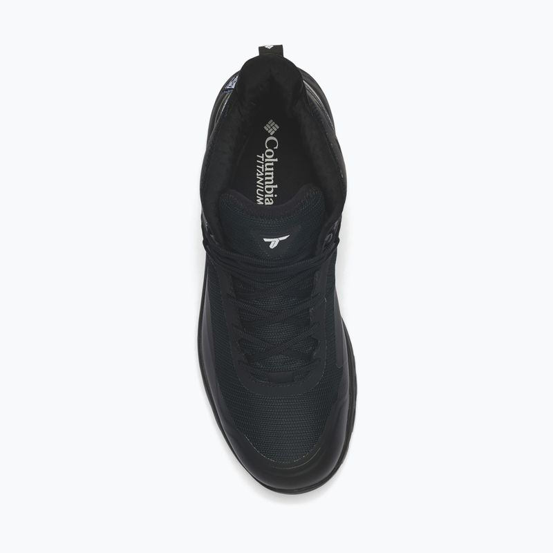 Încălțăminte de trekking pentru bărbați Columbia Tellurix Titanum Outdry Mid black/black 4