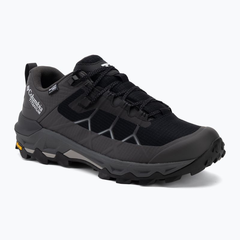 Încălțăminte de drumeție pentru bărbați Columbia Peakfreak Titanum Outdry black/ti titanium