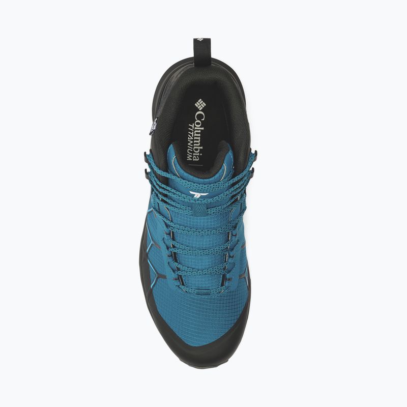 Încălțăminte de trekking pentru bărbați Columbia Peakfreak Titanum Outdry Mid phoenix blue/compass blue 4