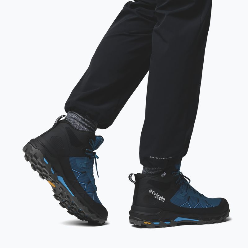 Încălțăminte de trekking pentru bărbați Columbia Peakfreak Titanum Outdry Mid phoenix blue/compass blue 6