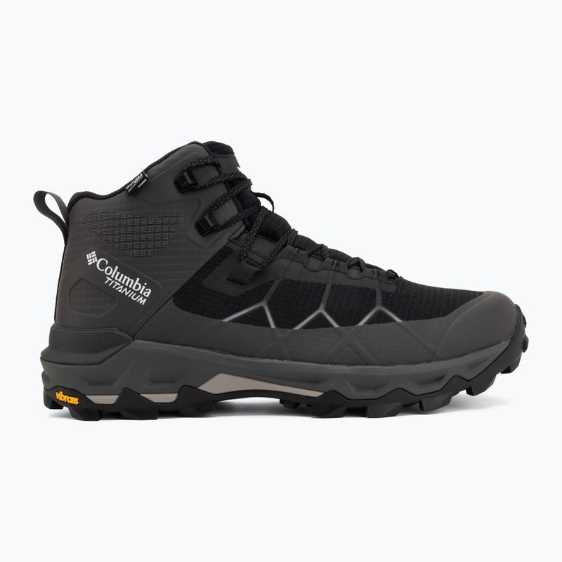 Încălțăminte de trekking pentru bărbați Columbia Peakfreak Titanum Outdry Mid black/ti titanium 2