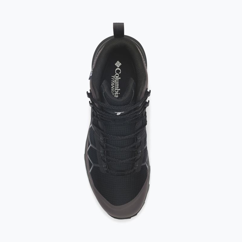 Încălțăminte de trekking pentru bărbați Columbia Peakfreak Titanum Outdry Mid black/ti titanium 4