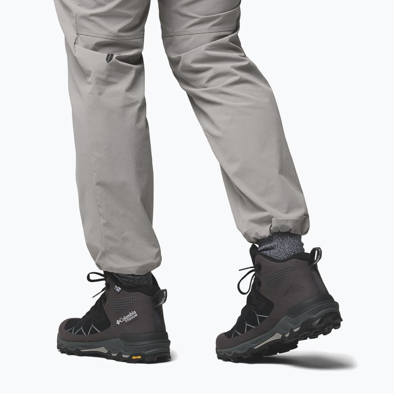 Încălțăminte de trekking pentru bărbați Columbia Peakfreak Titanum Outdry Mid black/ti titanium 6