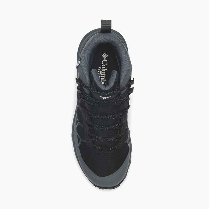 Încălțăminte de trekking pentru femei Columbia Peakfreak Titanum Outdry Mid black/sedona sage 4