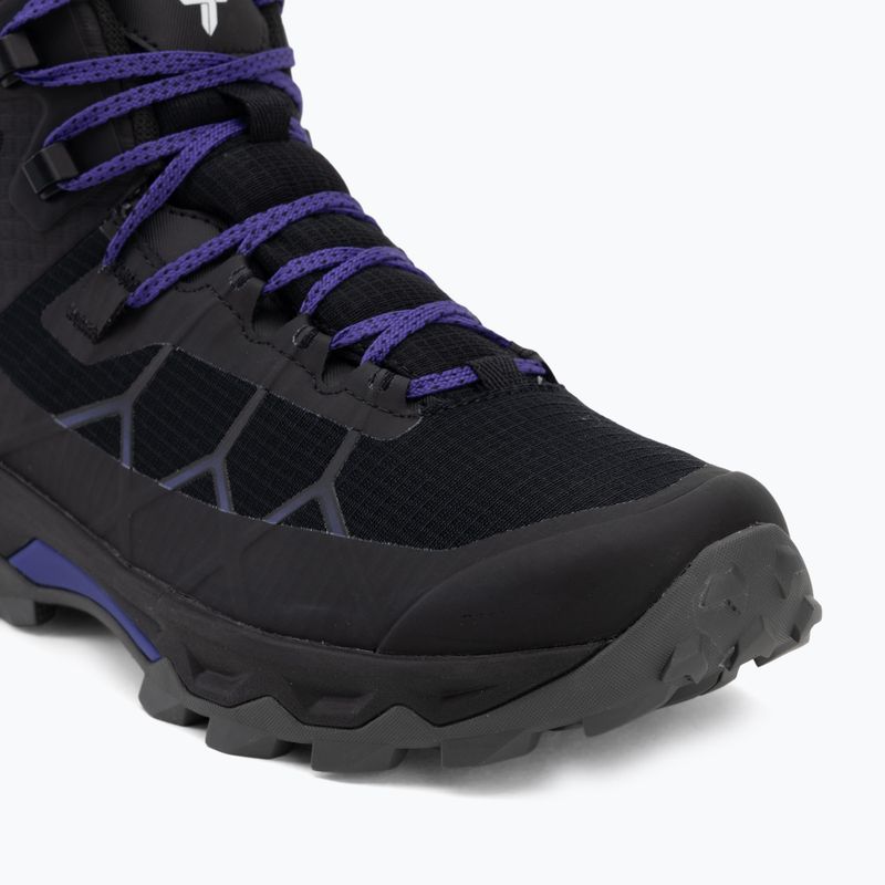 Încălțăminte de trekking pentru femei Columbia Peakfreak Titanum Outdry Mid black/purple quartz 7