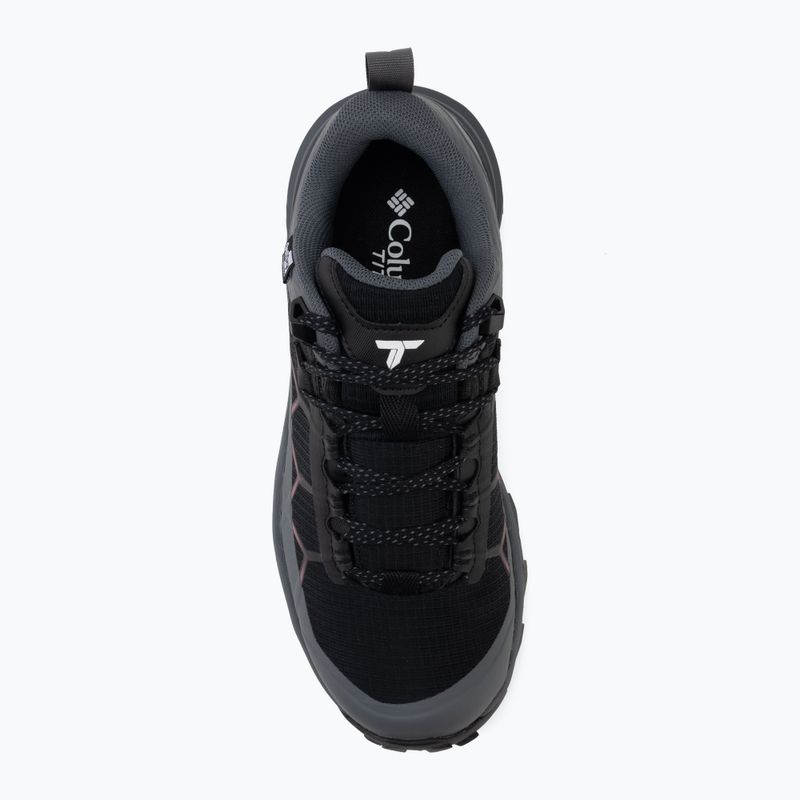 Încălțăminte de trekking pentru femei Columbia Peakfreak Titanum Outdry black/antique auve 5