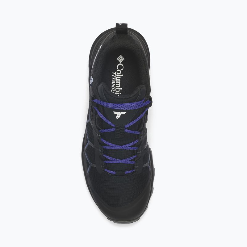 Încălțăminte de trekking pentru femei Columbia Peakfreak Titanum Outdry black/purple quartz 4