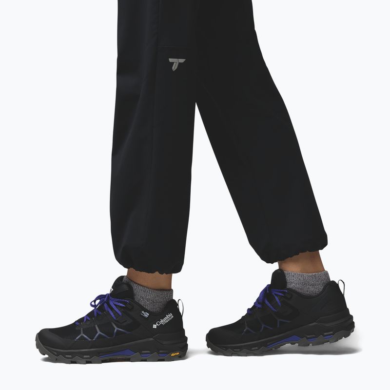 Încălțăminte de trekking pentru femei Columbia Peakfreak Titanum Outdry black/purple quartz 6