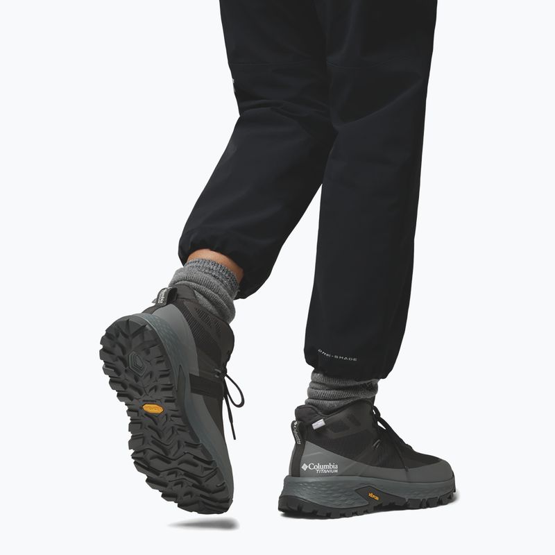 Încălțăminte de trekking pentru femei Columbia Tellurix Titanum Outdry Mid dark grey/ti grey steel 6