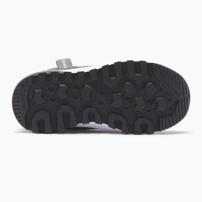 Ghete pentru copii Columbia Snowtrot Ease graphite/black 5