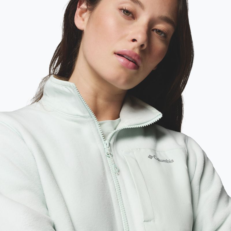 Bluză fleece pentru femei Columbia Pacific Arch 200 Half Zip Fleece Tea Light 6