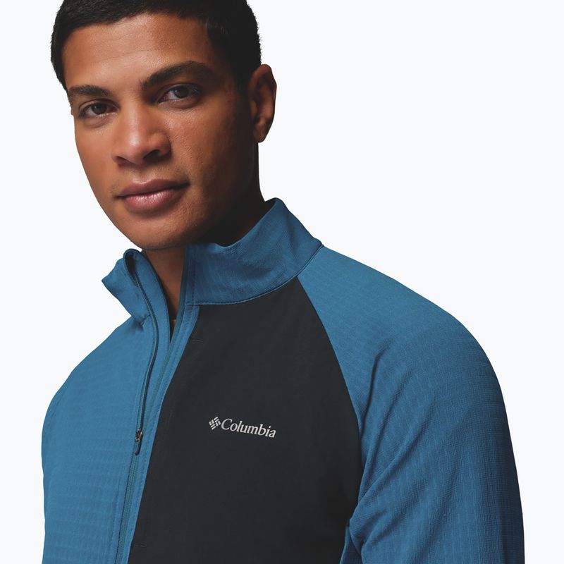 Bluză fleece pentru bărbați Columbia Superior Summit Grid Full Zip phoenix blue 7