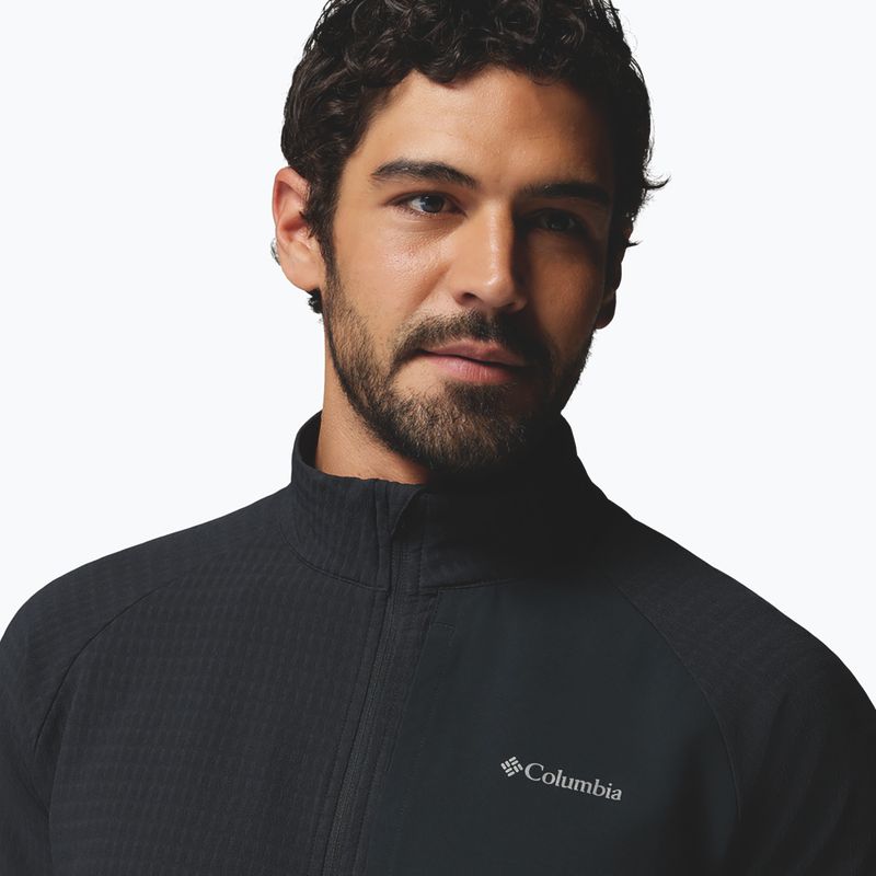 Bluză fleece pentru bărbați Columbia Superior Summit Grid Full Zip black 6