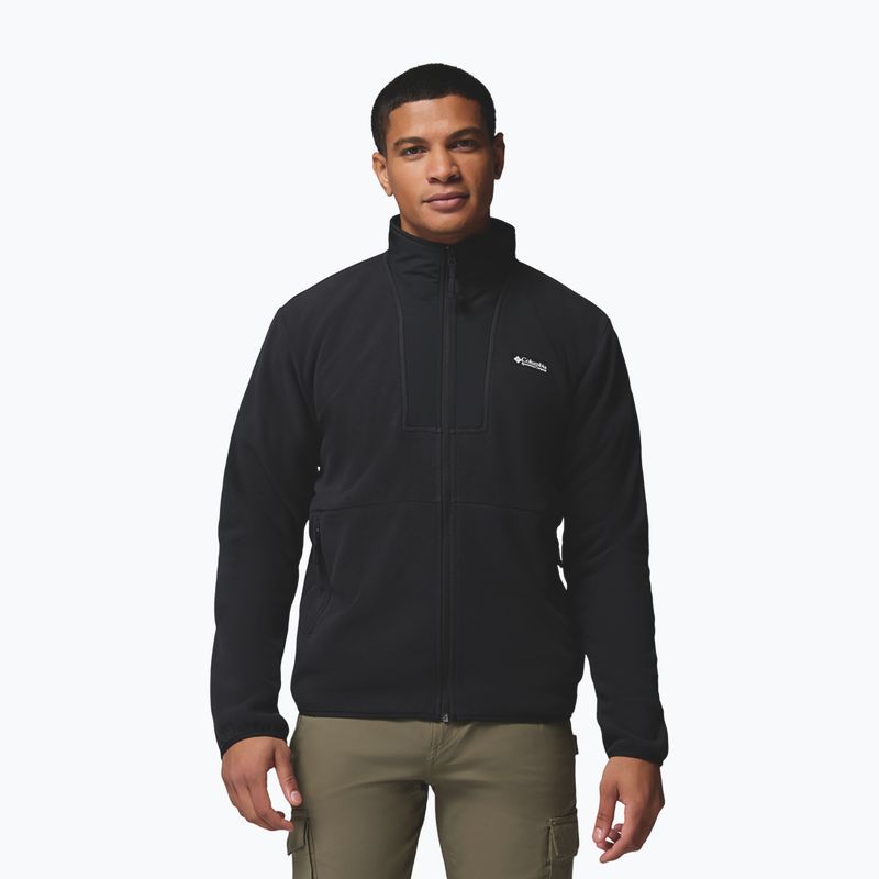 Bluză fleece pentru bărbați Columbia Sequoia Grove II Full Zip Fleece black