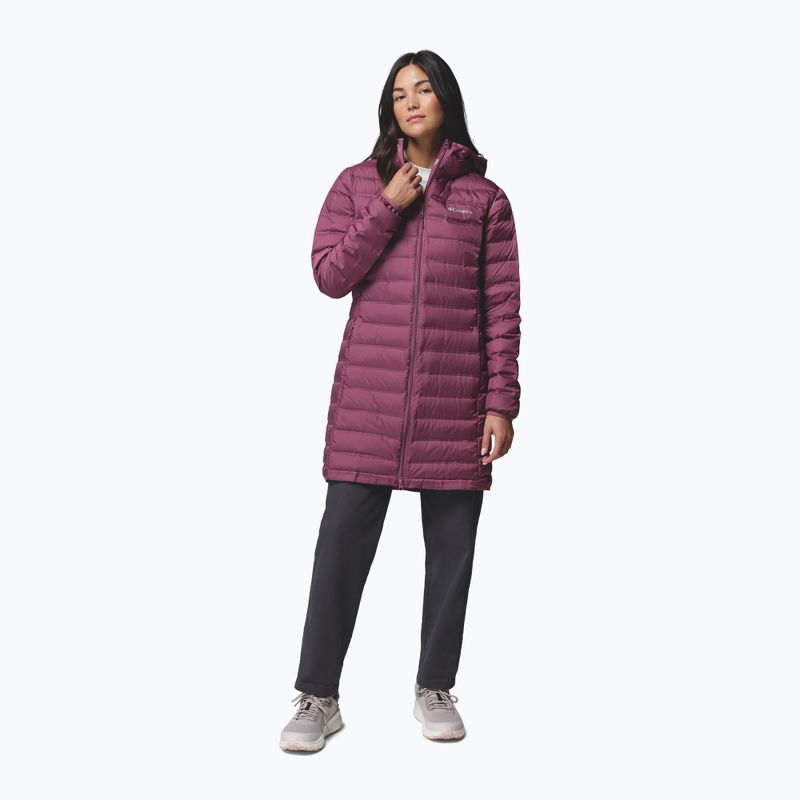 Geacă cu puf pentru femei Columbia Lake 22 II Down Long Hooded antique mauve 2