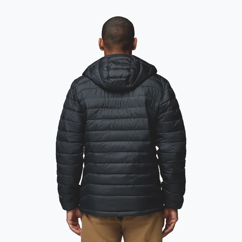 Geacă pentru bărbați Columbia Powder Lite II Hooded black ripstop 3