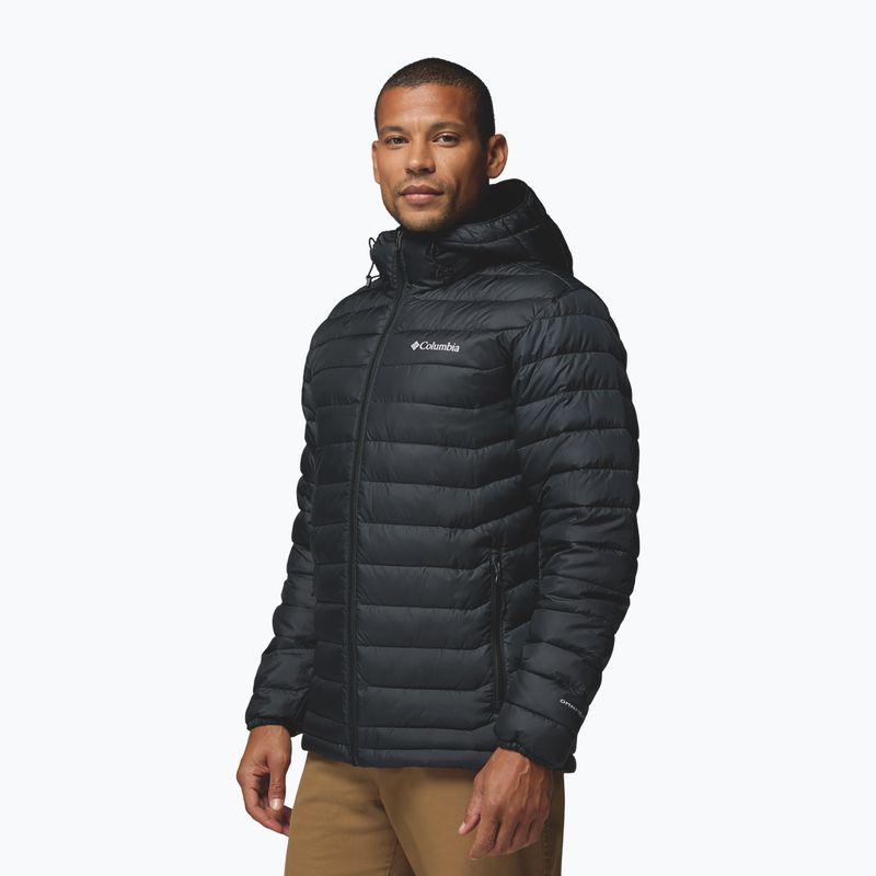 Geacă pentru bărbați Columbia Powder Lite II Hooded black ripstop 5