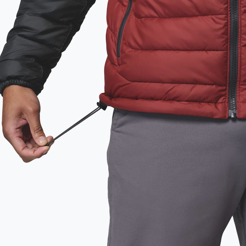 Geacă pentru bărbați Columbia Powder Lite II Hooded red oxide/shark 8