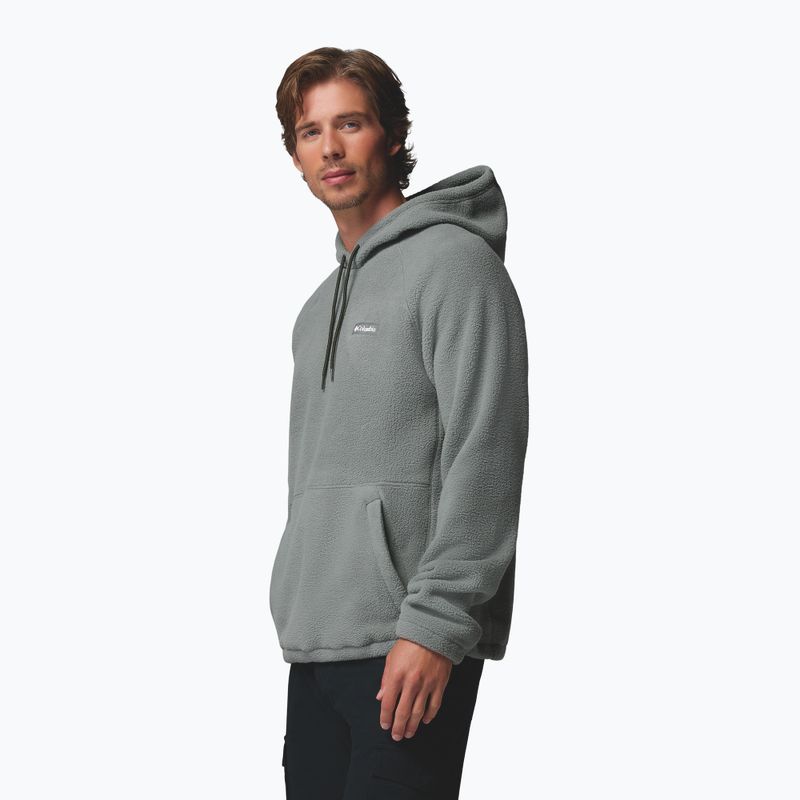 Bluză fleece pentru bărbați Columbia Timber Crest MTR Fleece Hoodie sedona sage 4