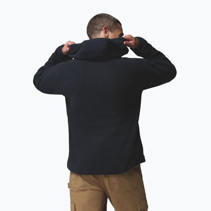 Bluză fleece pentru bărbați Columbia Timber Crest MTR Fleece Hoodie black 3