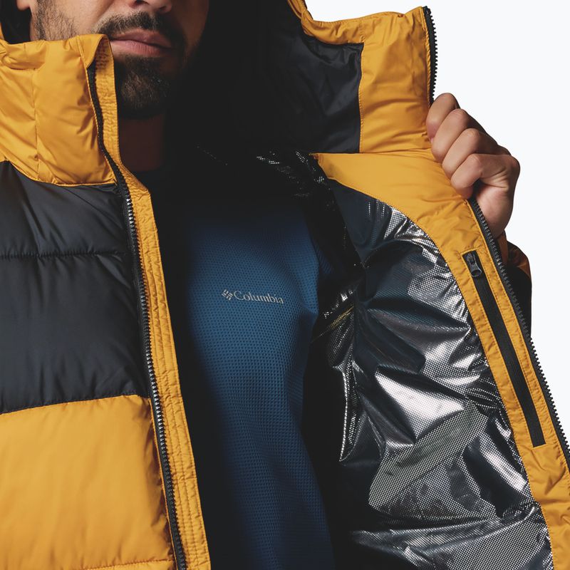 Geacă izolată pentru bărbați Columbia Pike Lake II Hooded squash/black 8