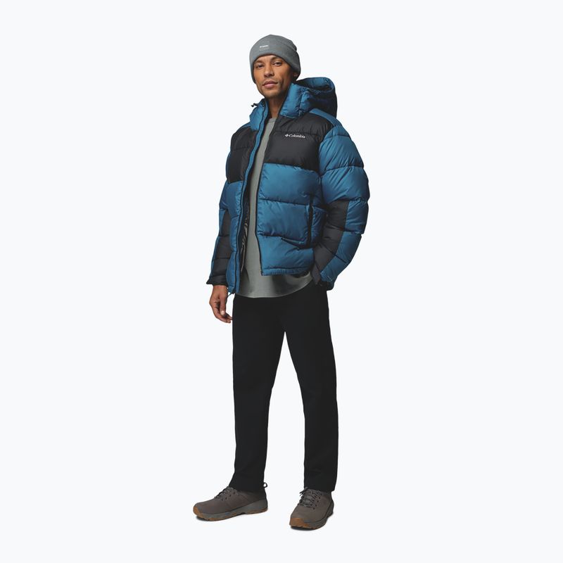 Geacă izolată pentru bărbați Columbia Pike Lake II Hooded phoenix blue/black 3