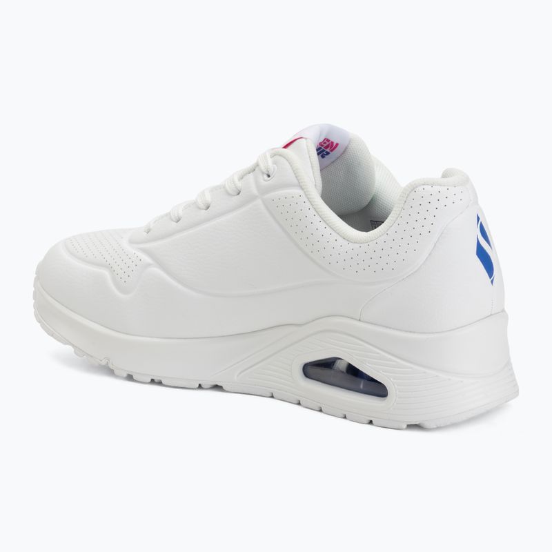 Încălțăminte pentru femei SKECHERS Uno Open Your Heart white 3