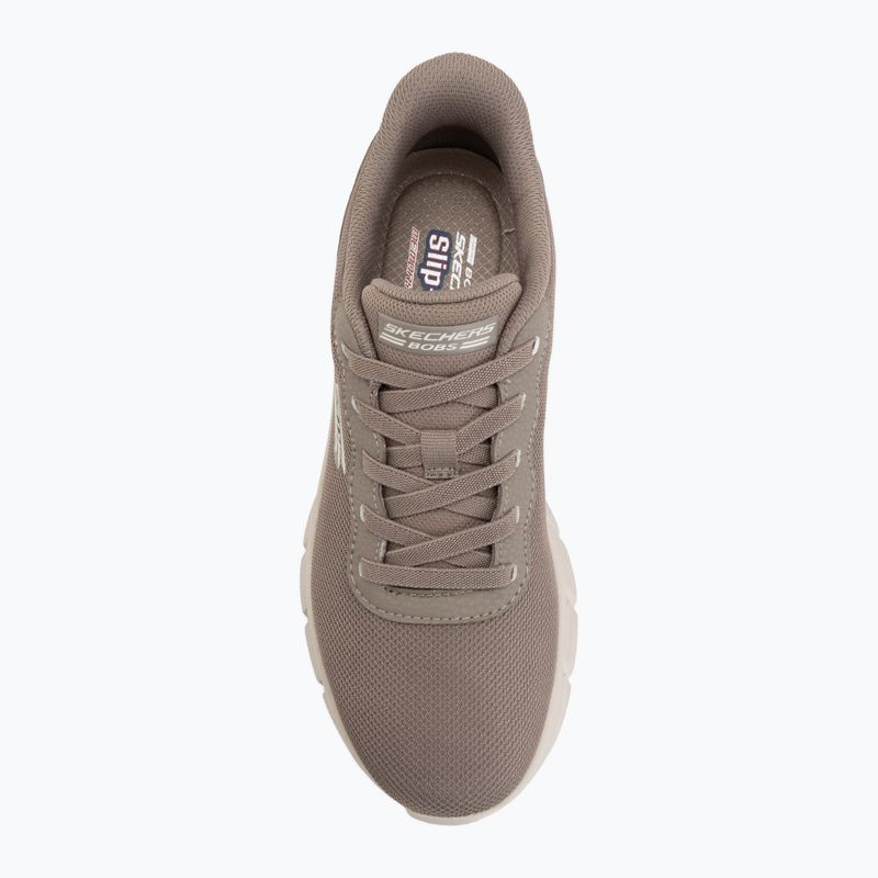 Încălțăminte pentru bărbați SKECHERS Bobs B Flex Glacial Edge brown 5