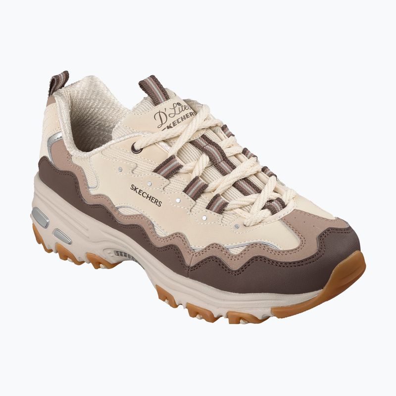 Încălțăminte pentru femei SKECHERS D'Lites Vintage Wave beige
