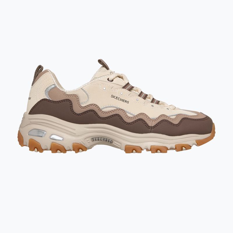 Încălțăminte pentru femei SKECHERS D'Lites Vintage Wave beige 2