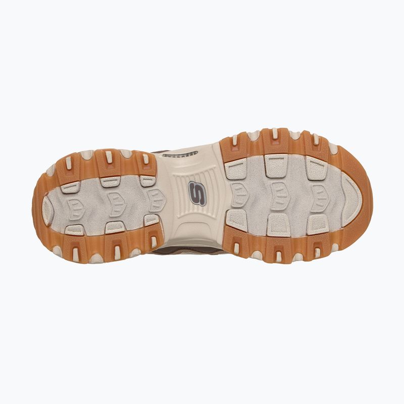 Încălțăminte pentru femei SKECHERS D'Lites Vintage Wave beige 5