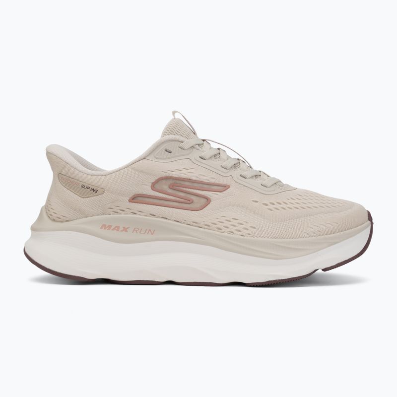 Încălțăminte de alergare pentru femei SKECHERS Max Run beige 2