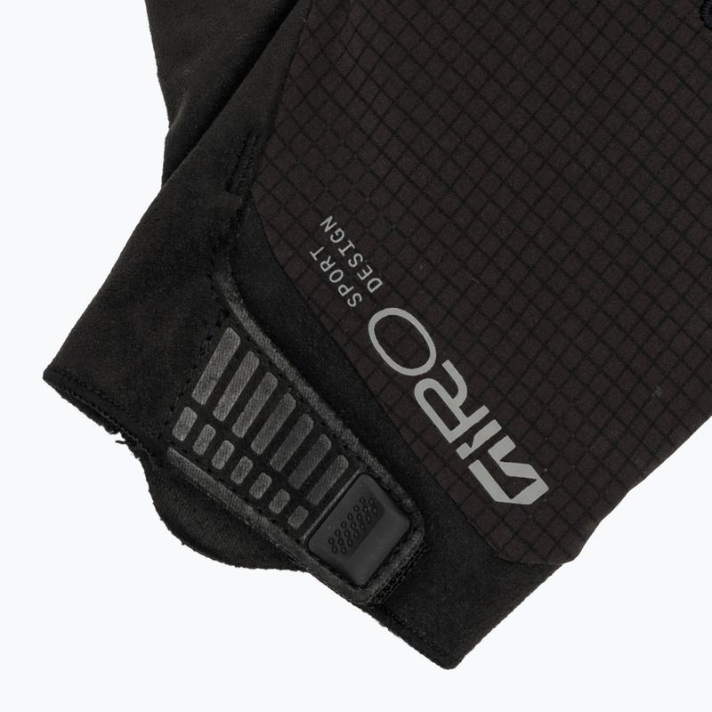 Mănuși de ciclism pentru bărbați Giro Bravo II Gel black 4