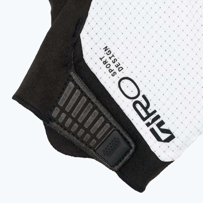 Mănuși de ciclism pentru bărbați Giro Bravo II Gel white 4